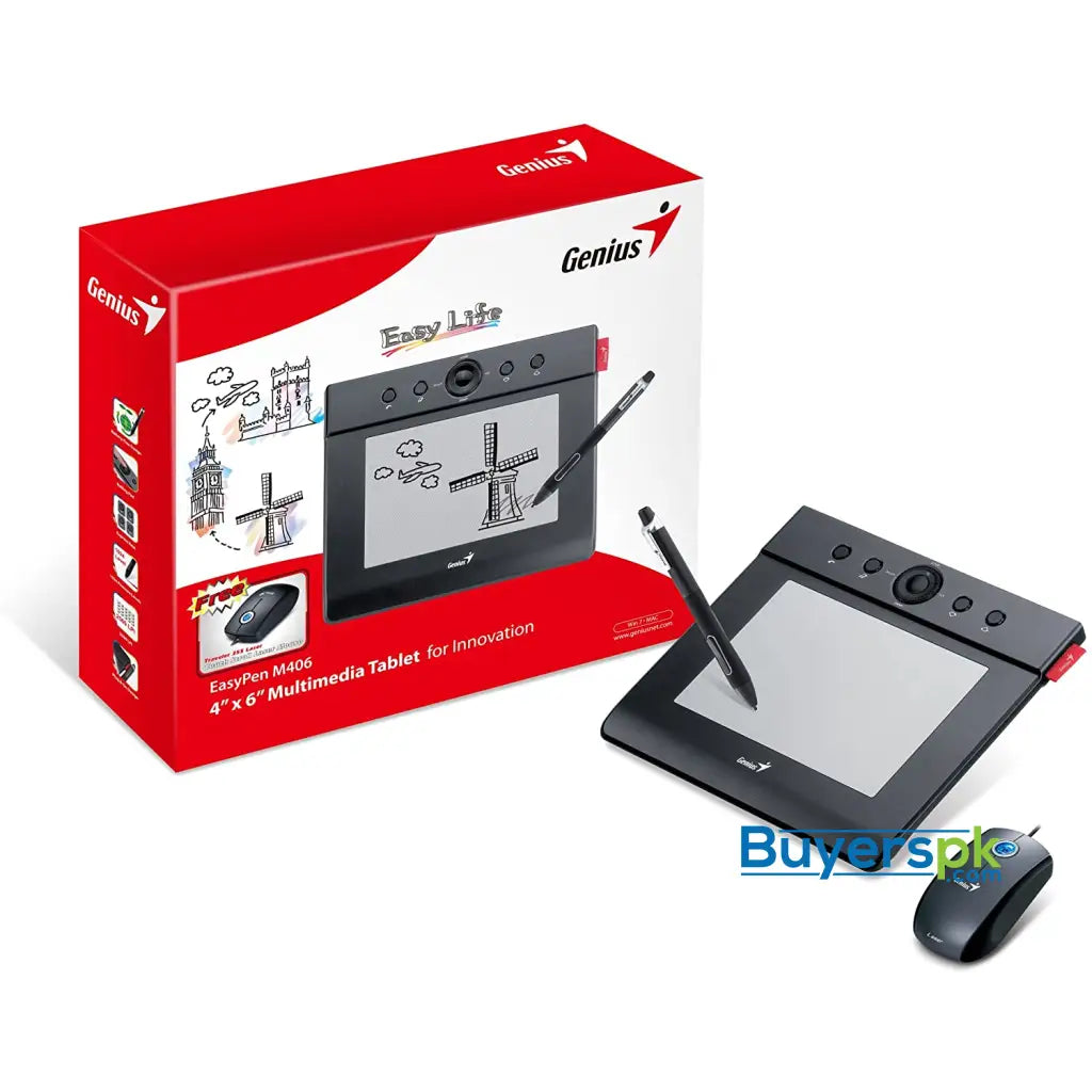 Genius Easypen M406 Graphic Tablet - Price in Pakistan Genius Easypen M406 Graphic Tablet - Price in Pakistan